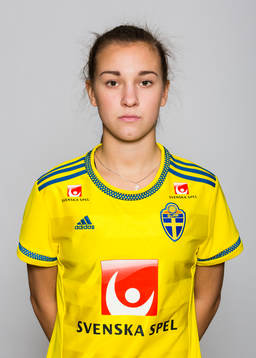 Julia Zigiotti Olme i F19/U20-landslaget