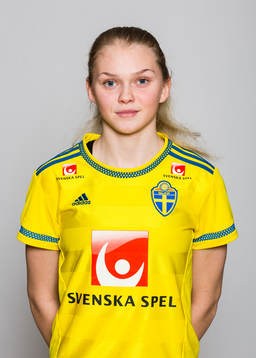 Amanda Persson i F19/U20-landslaget