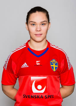 Matilda Haglund i F19/U20-landslaget