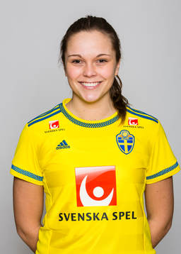 Sissel Strömberg Bratås i F19/U20-landslaget