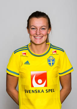 Olivia Welin i F19/U20-landslaget