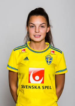 Johanna Rytting Kaneryd i F19/U20-landslaget