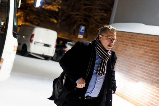 Termometern står på -31 när Karlskronas huvudtränare