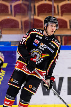 Luleås Bill Sweatt på uppvärmningen