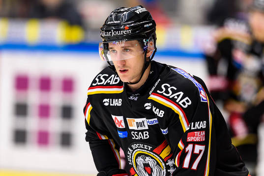 Luleås Bill Sweatt på uppvärmningen