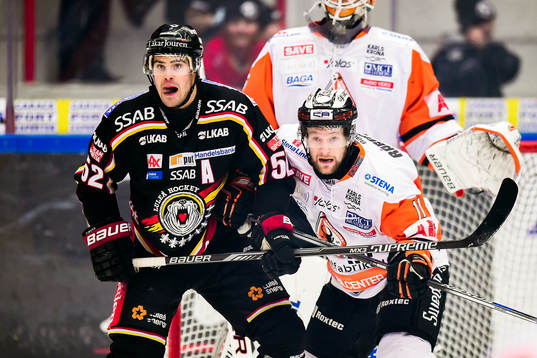 Luleås Karl Fabricius och Karlskronas Robin Persson