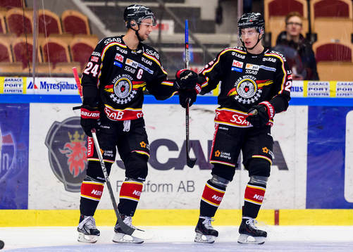 Luleås Johan Harju jublar