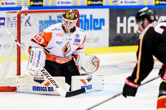 Karlskronas målvakt Linus Fernström