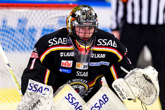 Luleås målvakt Daniel Larsson