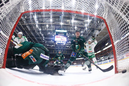 Rögles Sebastian Wännström jublar