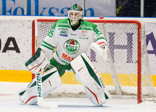 Rögles målvakt Oscar Dansk