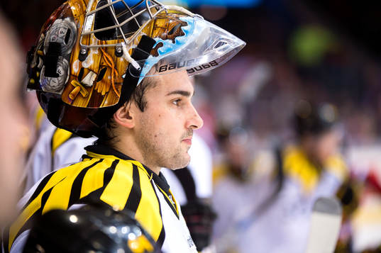 Brynäs målvakt Bernhard Starkbaum