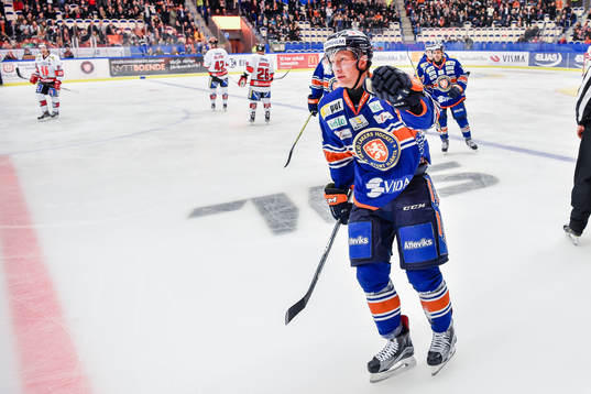 Växjös Richard Gynge jublar
