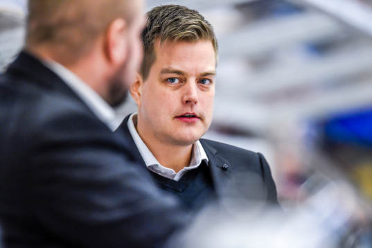 Asplövens tränare Per Kenttä