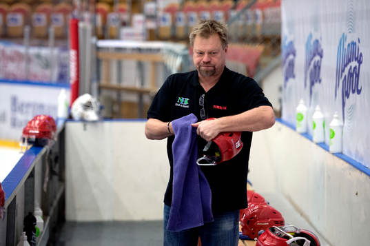 Timrås materialförvaltare Anders Huss