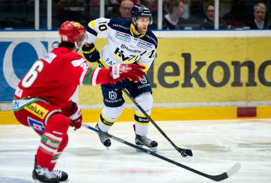 Modos Shaun Heshka och HV71s Martin Thörnberg