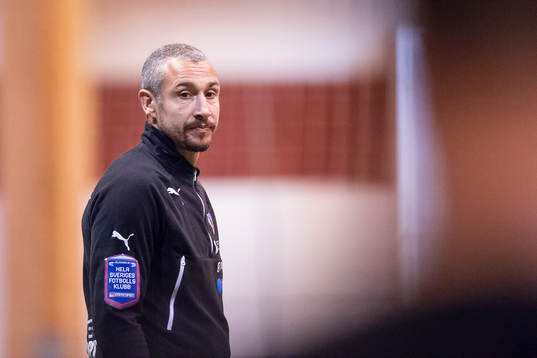 Helsingborgs manager Henrik Larsson