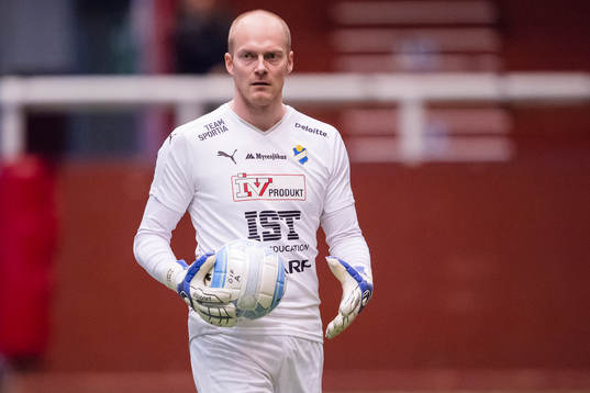 Östers målvakt Rasmus Rydén