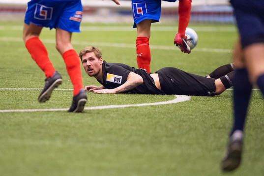 Helsingborgs Martin Christensen faller