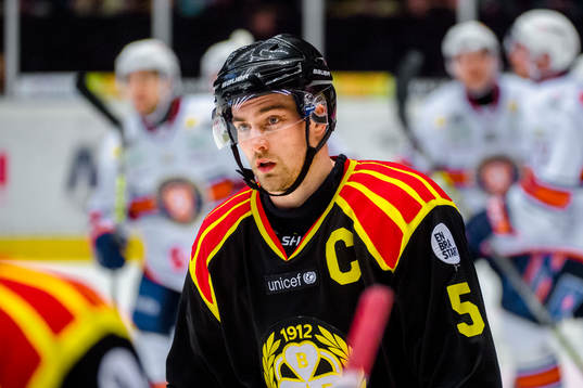 Brynäs Lukas Kilström deppar