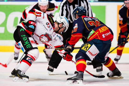 Malmö Redhawks Nicklas Jadeland och Djurgårdens Matt