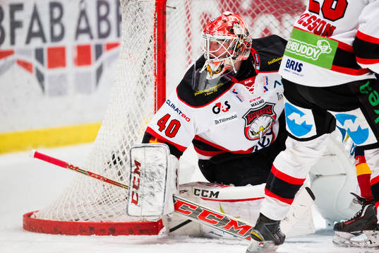 Malmö Redhawks målvakt Pontus Sjögren