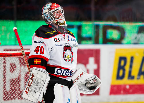 Malmö Redhawks målvakt Pontus Sjögren