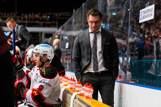 Malmö Redhawks tränare Björn Hellkvist