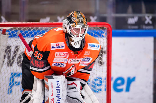 Karlskronas målvakt Johan Holmqvist