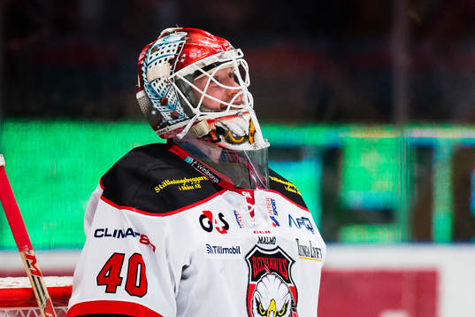 Malmö Redhawks målvakt Pontus Sjögren