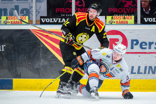 Brynäs Jesper Ollas och Växjös Tuomas Kiiskinen