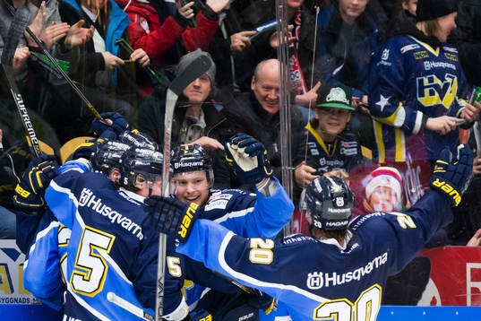 s Adam Almquist, Oscar Sundh, Erik Andersson och Lawrence
