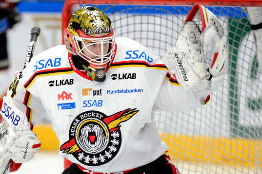 Luleås målvakt Joel Lassinantti