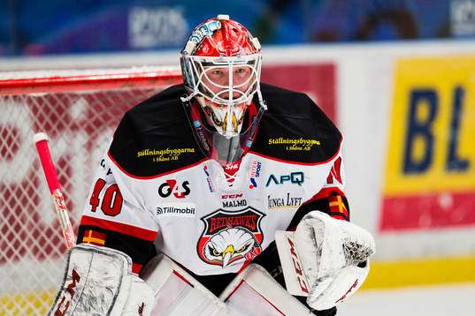 Malmö Redhawks målvakt Pontus Sjögren