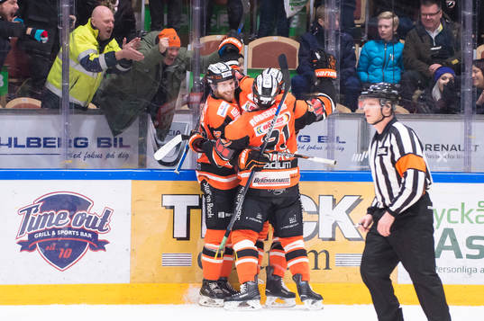 Karlskronas Julien Brouillette jublar