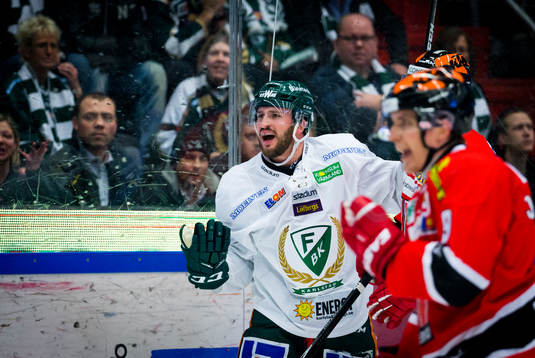 Färjestads Travis Turnbull deppar
