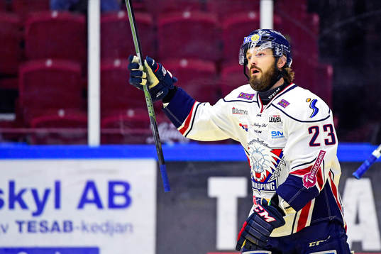 Linköpings Niklas Persson jublar