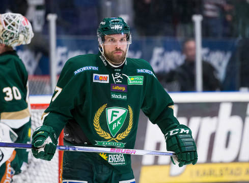 Färjestads Jonas Holös deppar