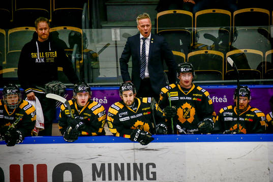 Skellefteås tränare Hans Wallson