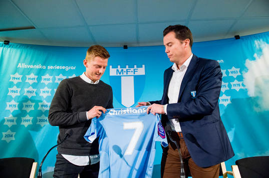 Anders Christiansen får tröja nummer 7 av sportchef