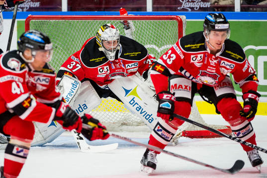 Malmö Redhawks målvakt Jonas Gunnarsson