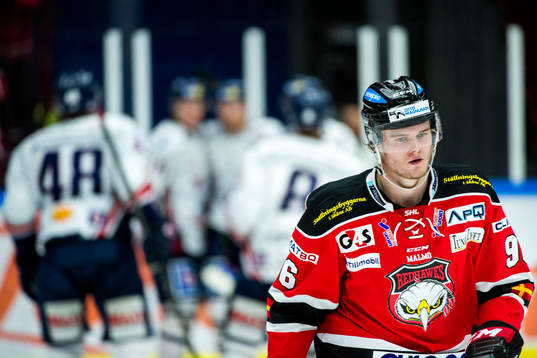 Malmö Redhawks Kim Rosdahl deppar