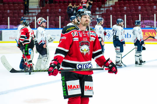 Malmö Redhawks Stefan Warg deppar