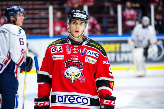 Malmö Redhawks Björn Svensson deppar