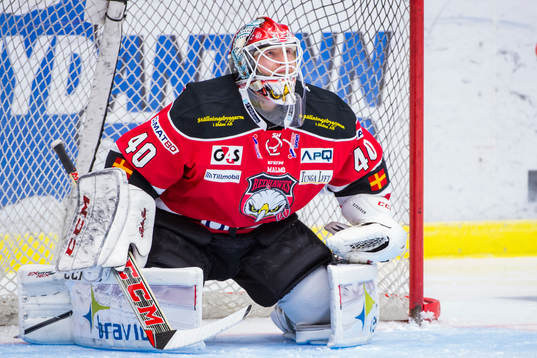 Malmö Redhawks målvakt Pontus Sjögren