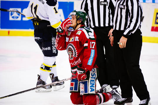Frölundas Sebastian Stålberg deppar