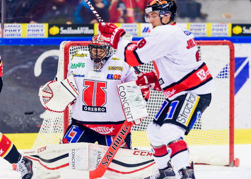 Örebros målvakt Julius Hudacek