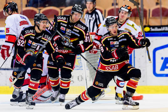 Luleås Johan Forsberg jublar