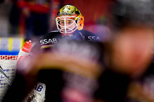 Luleås målvakt Joel Lassinantti