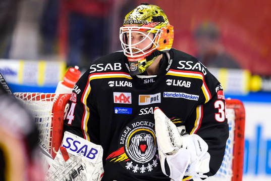 Luleås målvakt Joel Lassinantti